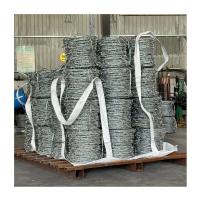 Círculo de arame farpado galvanizado tradicional 400M 500M 50Kg por rolo de aço 5mm de diâmetro para cerca e proteção