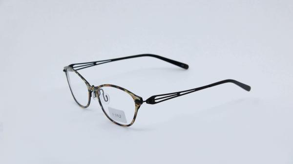 Vintage cateye optical frame pure titanium high end glasses olorful paper transfer reading glasses for Women Eyewear