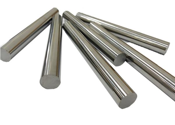 YL10.2 High Polished Solid Carbide Round Blanks , Tungsten Rod Stock 0.5um-1.0um