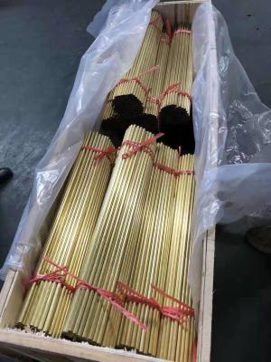 Cold Drawning Aluminium Brass Tubes C68700 Spiral Copper Tube Heat Exchanger 15.88*1mm