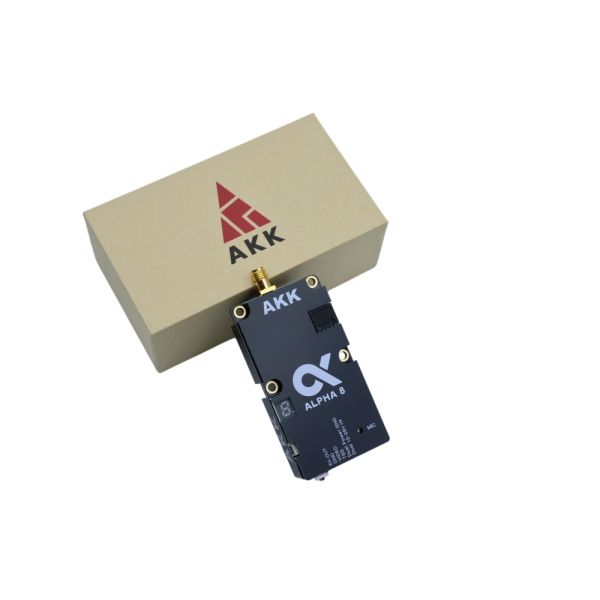 80 Channels FPV VTX Video Transmitter AKK 5.8GHz High Power 12-28V