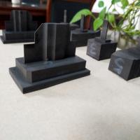 Electrodo de grafito isostático EDM de 8 micrones con buena densidad y bajo precio