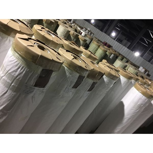 Vacuum Press Matte Lamination Roll Polywood Surface Design International Style