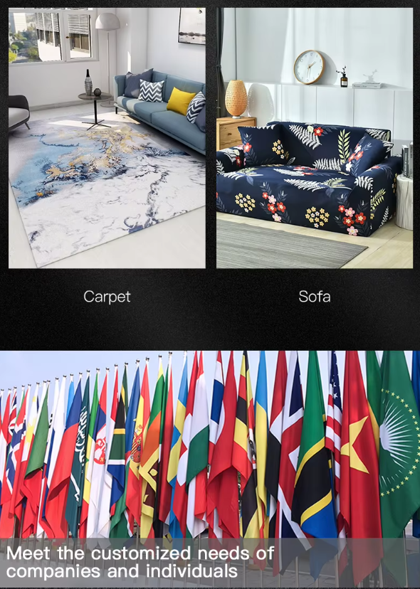 China Professional Manufacturer Large Format Roll to Roll Digital Fabric / Textile Printer for Polyester & Cotton Material