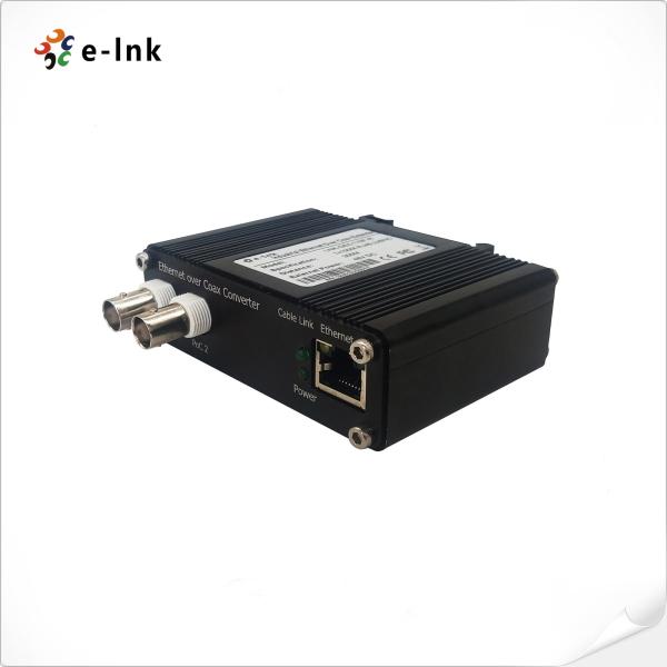 Ethernet 10/100Base-TX industriais do Ruído-trilho dos acessórios 1Ch sobre o prolongamento co-axial