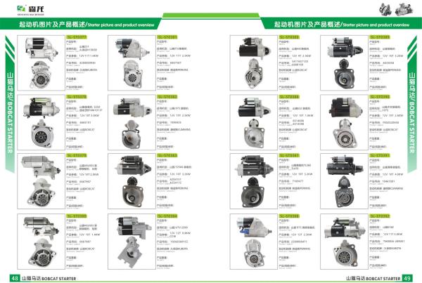 24V 11T 4.5KW Starter Motor TOYATO 2FD S6067 110507 CST44601AS DRS3256 0280005300 0280005302 HCP1728 11811001891 17286N
