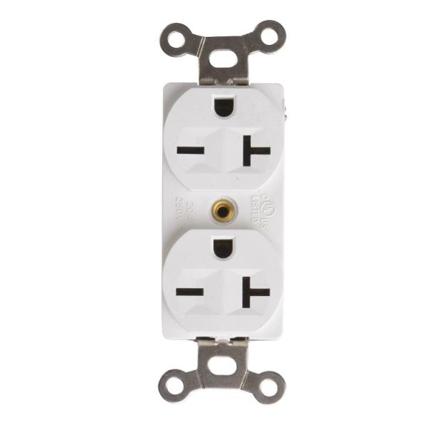 Gourd Type Wall Mounted Duplex Outlet 60Hz 20A 250V Duplex Receptacle Industrial