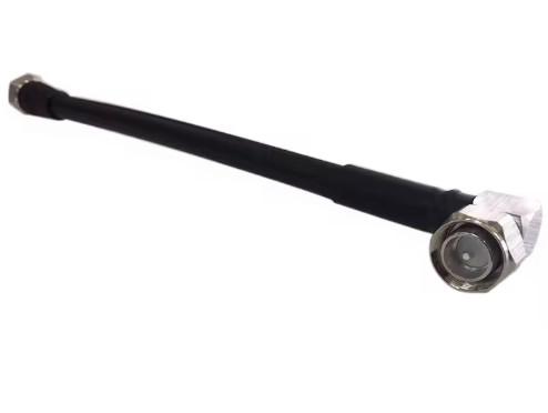 Repeater Accessories Antenna And Feeder RF 1/2 With 4.3-10 Male To Male Right Angle To Straight Feeder Cable