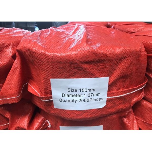 Binding 17 Gauge And 16 Gauge 5000 Pcs Per Coil Black Annealed Tie Wire