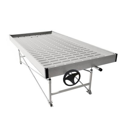 60-80cm Height 4x10ft Greenhouse Rolling Benches Indoor Grow Table For Cannabis