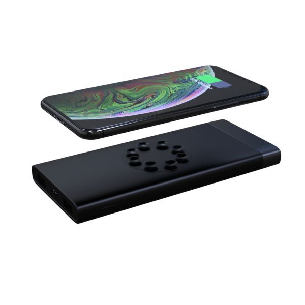 ABS PC QI 5W 10000mAh Wireless Charger Power Bank