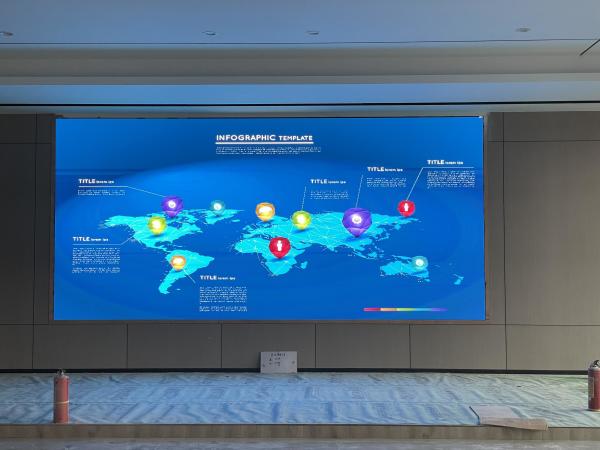 Education HD LED Video Wall P1.53 Indoor Led Video Screen 320*160mm
