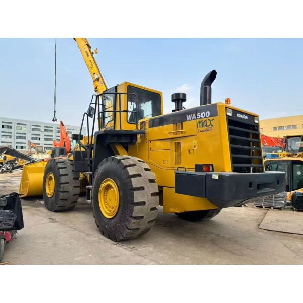 Repaint Color Used Komatsu WA500-3 Wheel Loader In Excellent Condition