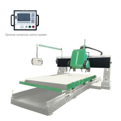 borda de pedra do CNC do trole de 18.5kw 1800x3500mm que perfila a máquina para o granito de mármore