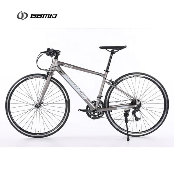 GOMID Simulated Carbon Fiber Racing Bike Hybrid Alloy Road Bicycle with Sealed Bearing Bottom Bracket