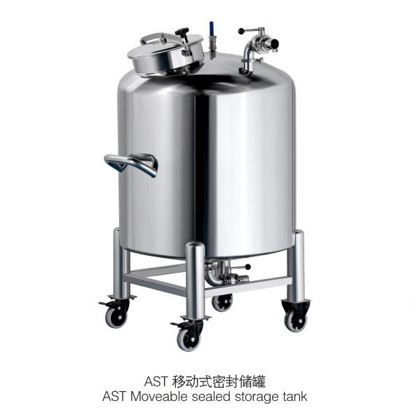 tanque de armazenamento de aço inoxidável de 200L 316SUS para o tanque de armazenamento de creme do champô da loção dos cosméticos