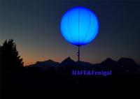 Eventos de publicidade Iluminação de decoração de festas Balão inflável 200W LED Luz RGBW