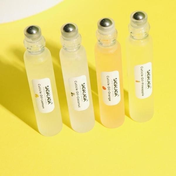 Pink Organic Vegan privé en gros en vrac Revitalizer Bouteille à rouleaux Étiquette stylo à ongles Réservoir d'huile de cuticule pour ongles personnalisé