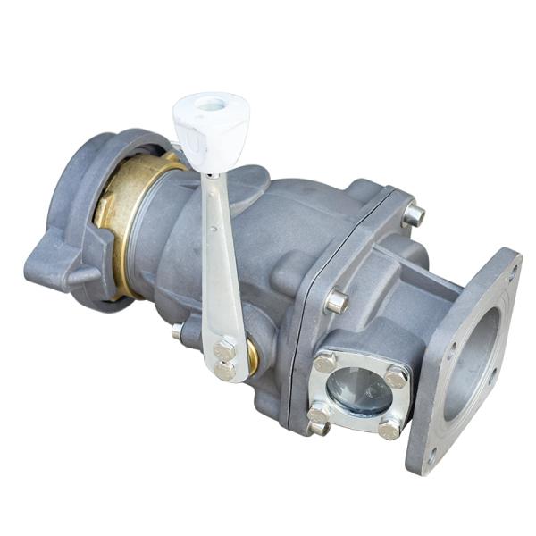 OEM Supported Italy Style Aluminum Alloy API Discharge Valve for Tanker Truck -20℃ - 70℃ Customizable
