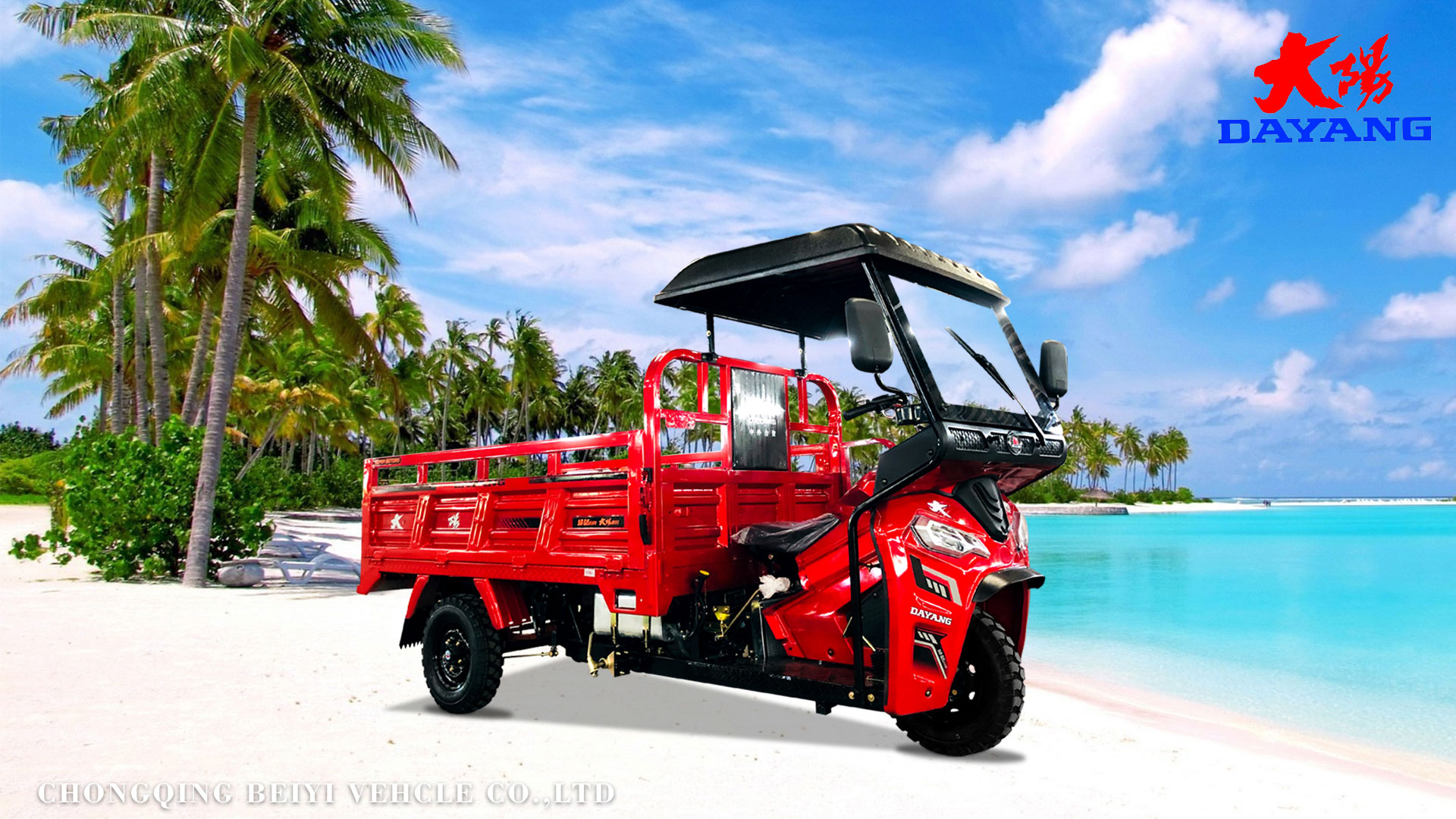 Задние пружинные листы 5 2 Моторизованный грузоподъемный трехколесный велосипед в Египте с двигателем Zongshen 250cc