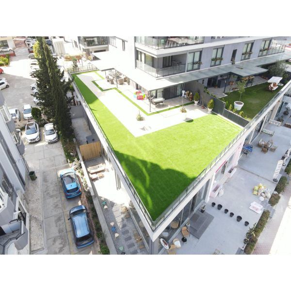 Landscape Artificial Grass Carpet 45mm For Home Garden Decoration