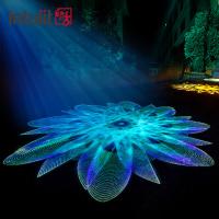 Custom Advertising Lights Gobo Projector logo Projector Outdoor Led Sign Light 200w Ip65