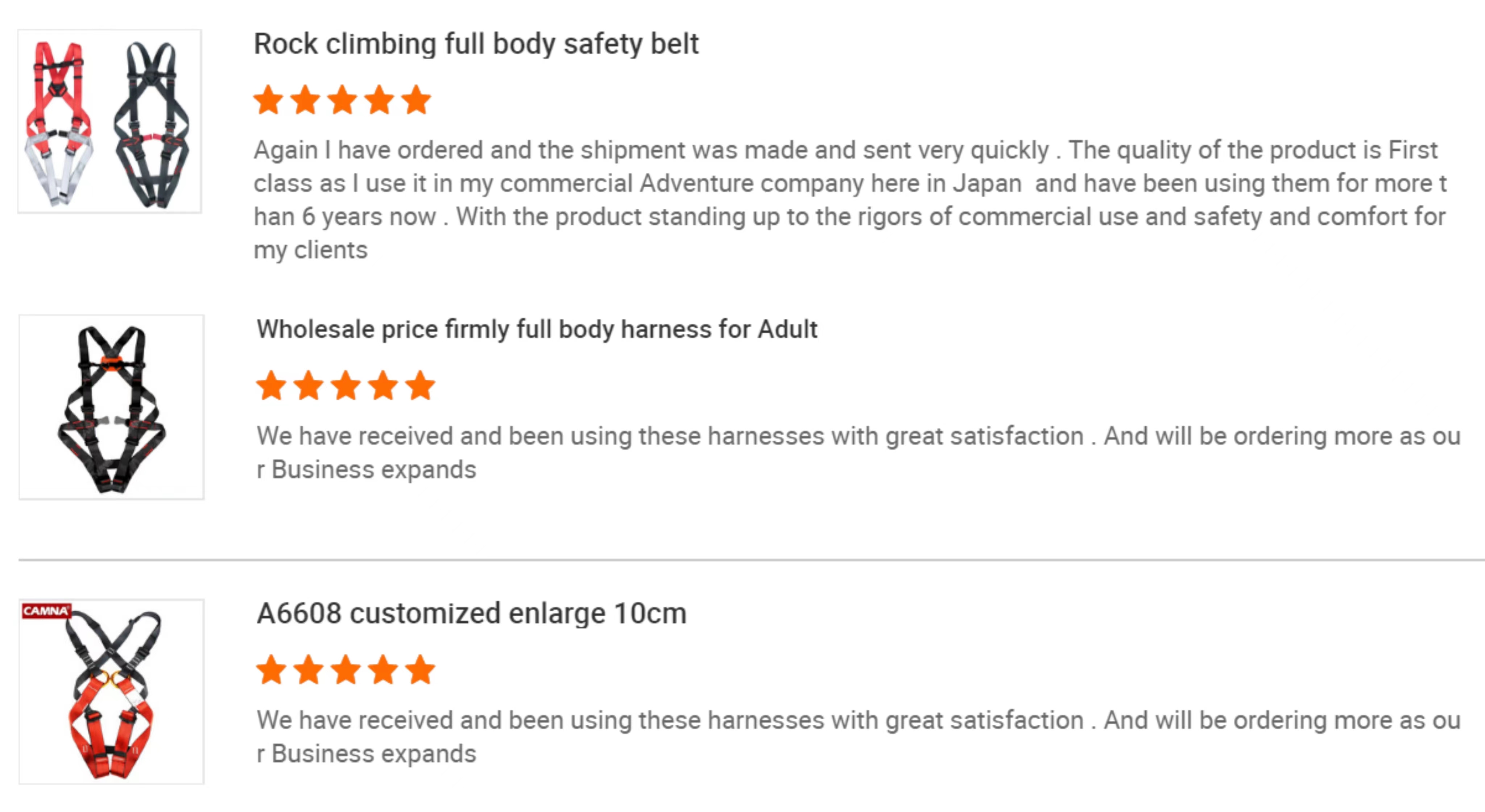 Регулируемый полный корпус ремень безопасности для скалолазания с прочностью сертификата CE 1000 кг