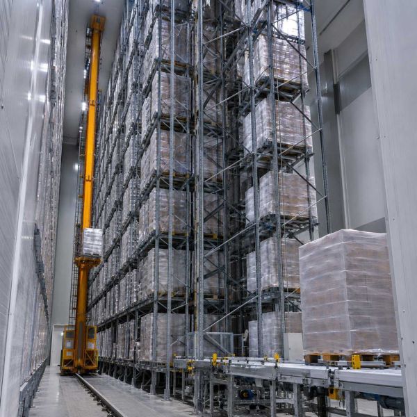 Industrial Ethernet Auto Storage System Cold Storage Automated Shelf Storage System