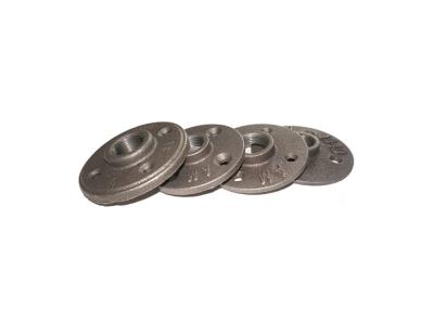 Wearable Malleable Iron Flange Bspt Cast Iron Floor Flange Beaded Shape