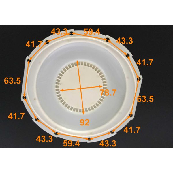 Fluorine Rubber Diaphragm N76 For 3 Inch NORGREN Type Pulse Valve Pneumatic Power