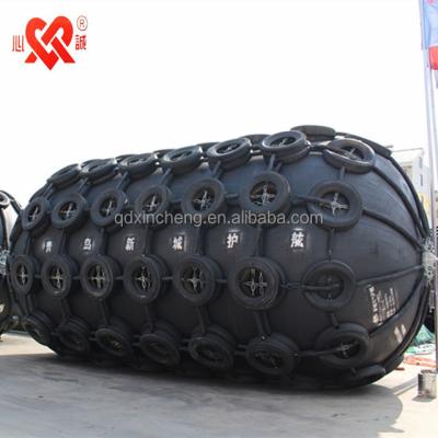 Reliable Marine Rubber Fender Tear Strength ≥30KN/M Service Life ≥10 Years