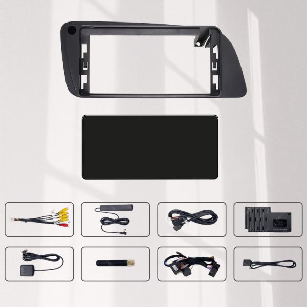 Android Car Stereo Fascia Kit Universal Car Navigation Frame 12.3 Inch For Audi Q3 / Q5 / Q7