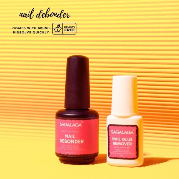 Nail Debonder Glue Remover for Press on Nail Tips Adhesives Nail Glue Remover
