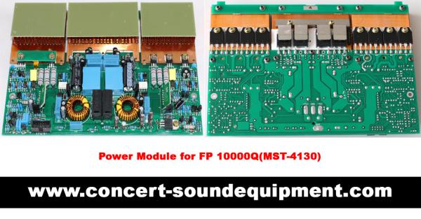 4x1300W Disco Sound Equipment FP 10000Q Light Weight Class TD Amplifier For Concert And Nightclub