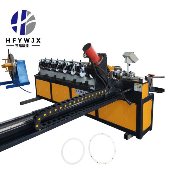 High Precision Hydraulic Tdc Flange Forming Machine Cr12moy Cutting Material For HVAC Ducts