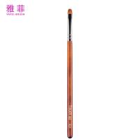 F21 Brossage à l'ombre d'œil unique Sable Hair Smudge Brush Wood Handle Personnaliser 100% vérifié