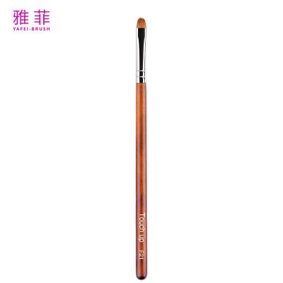 F21 single eyeshadow brush sable hair smudge brush wood handle customize 100% verificado