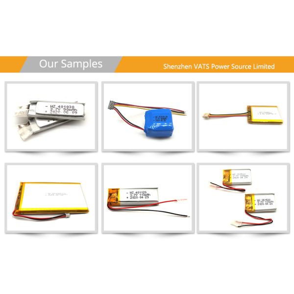 2700mAh High Capacity Lithium Polymer Battery with Customization Samples and PCB Protection