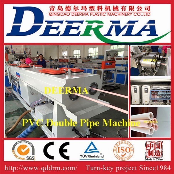 High Productivity PVC Pipe Machine 16mm - 40mm Water Supply Pipe Machine With ABB / DELTA Inverter