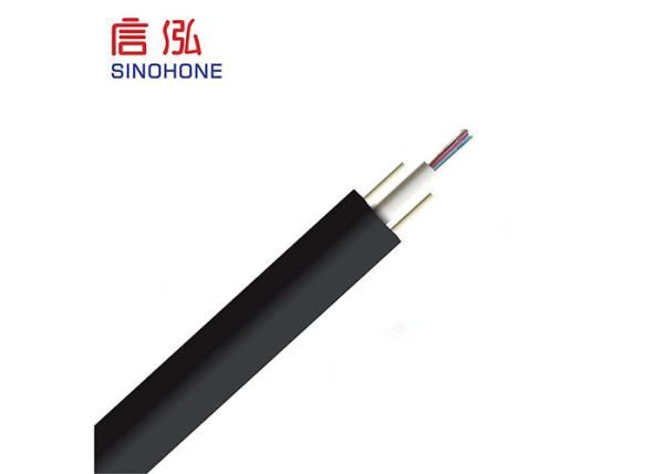 Uni Tube Armored Fiber Optic Cable Non Armored Water Blocking Friendly Installation