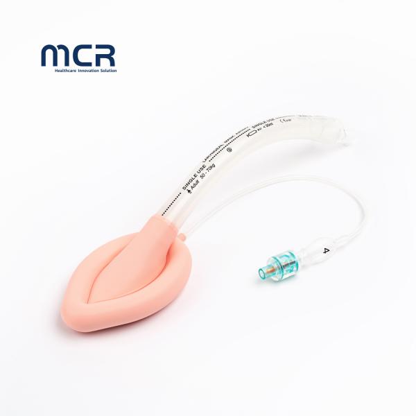 1.0-5.0mm Disposable Silicone Material Laryngeal Mask Airway