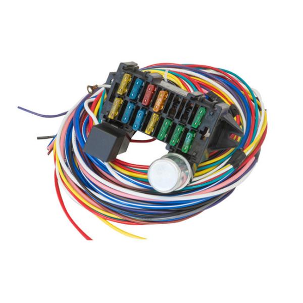 Universal Automotive Wiring Harness Hot Rod 12 Circuit Wiring Harness 0.5/0.8mm Pitch