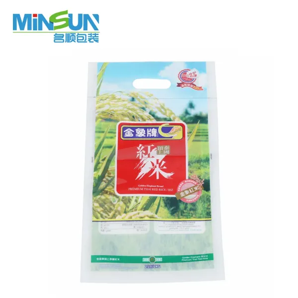 Durable BOPA/PE Rice Bags with Customizable 5kg Capacity