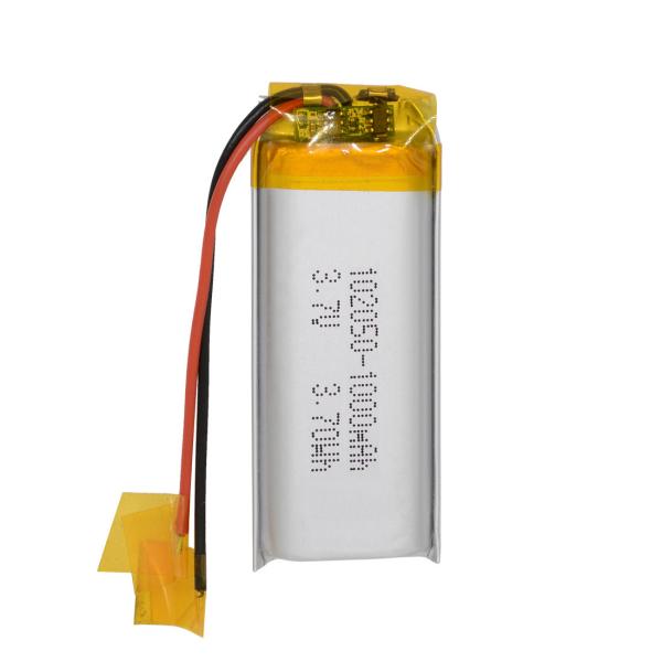 O KC aprovou 102050 o bloco da bateria de lítio do polímero de 3.7V 1000mAh