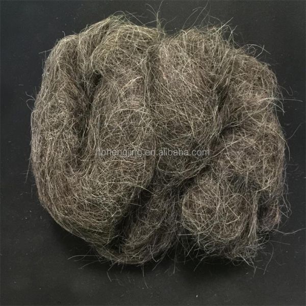Scoured Chinese  White /grey Goat Hair Waste
