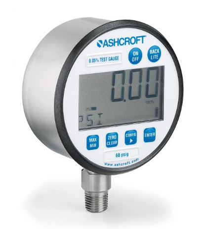 Ashcroft 2086 Digital Pressure Meter With Weatherproof IP65 Enclosure 5 Digit LCD Display