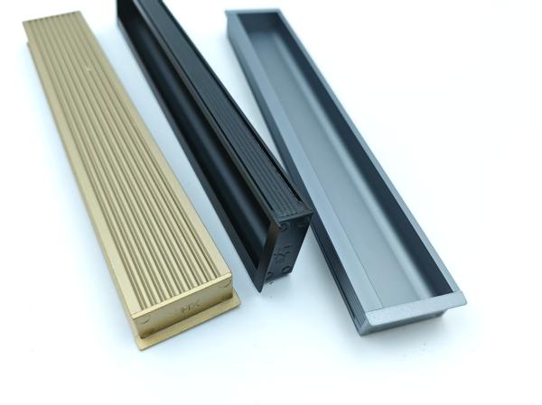 Kitchen Hidden Aluminum Alloy HandleHidden Aluminum Profile Handle Aluminum Sliding Handle