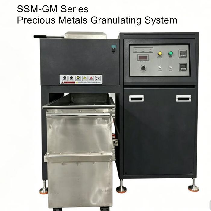 100kg Super Large Industrial Precious Metal Granulator 220V 380V For Global Refineries / Jewelry