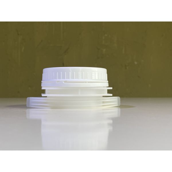 60mm Plastic Spout Caps On Stand-up Pouch Packaging For Packing Food Cosmetic