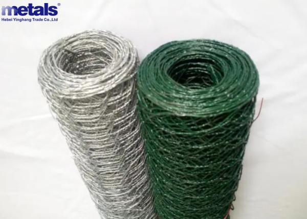 Tela hexagonal revestida de PVC